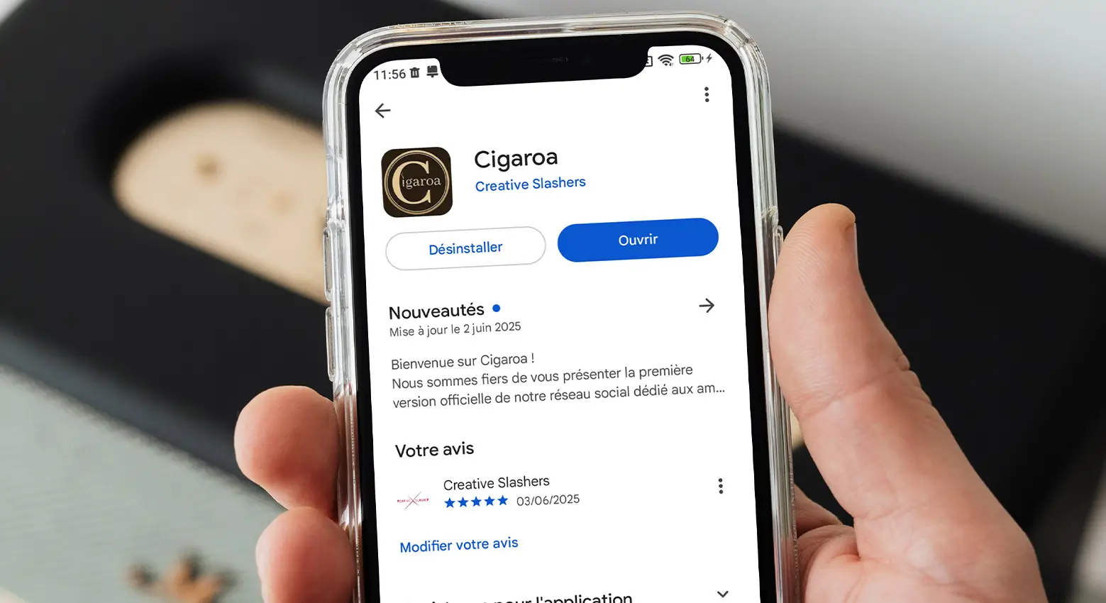 Application Cigaroa | Cigaroa - Cigares